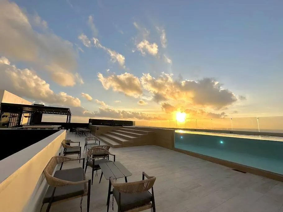 New Pool View Cozy Apartment / Jacuzzi, Gym & Pool Playa del Carmen Meksyk