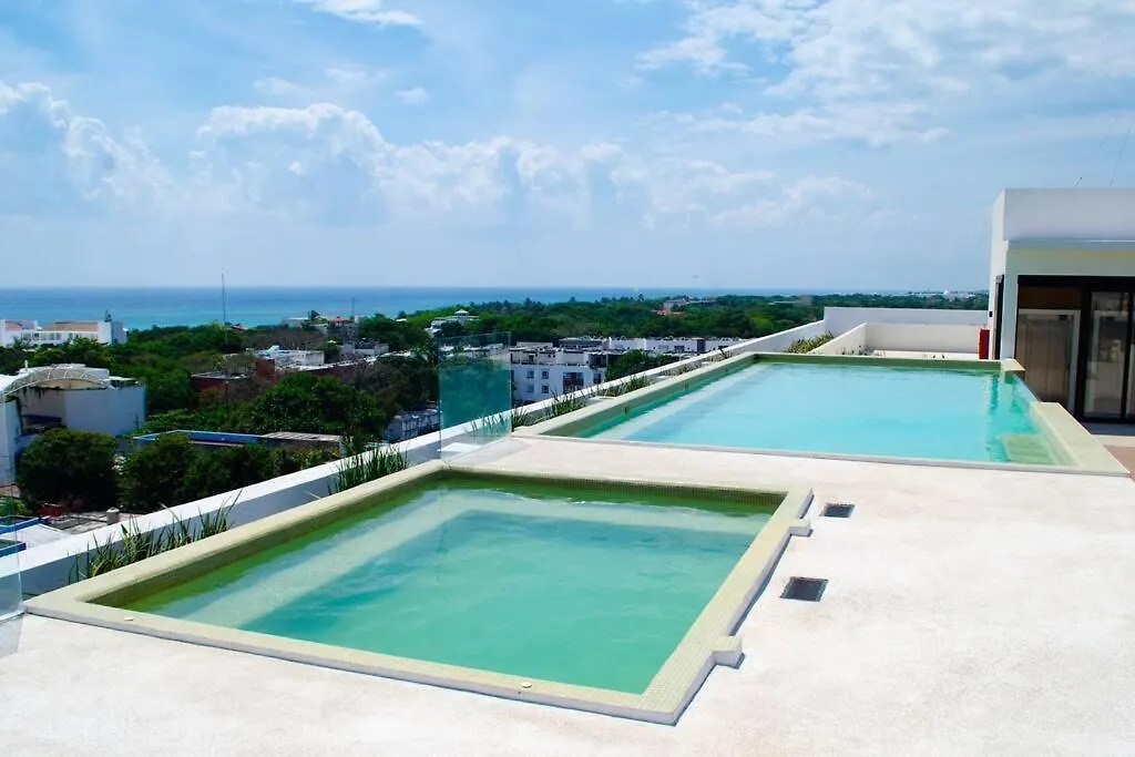 New Pool View Cozy Apartment / Jacuzzi, Gym & Pool Playa del Carmen Meksyk